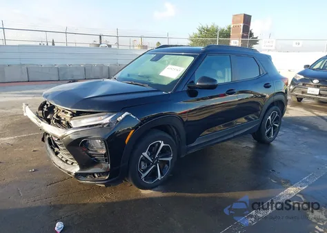 2023 Chevrolet Trailblazer Fwd Rs z USA, uszkodzony, nr VIN KL79MTSL4PB133733